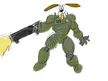 A cartoon dog soldier!