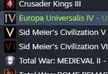 EU4 icon in the steam game list