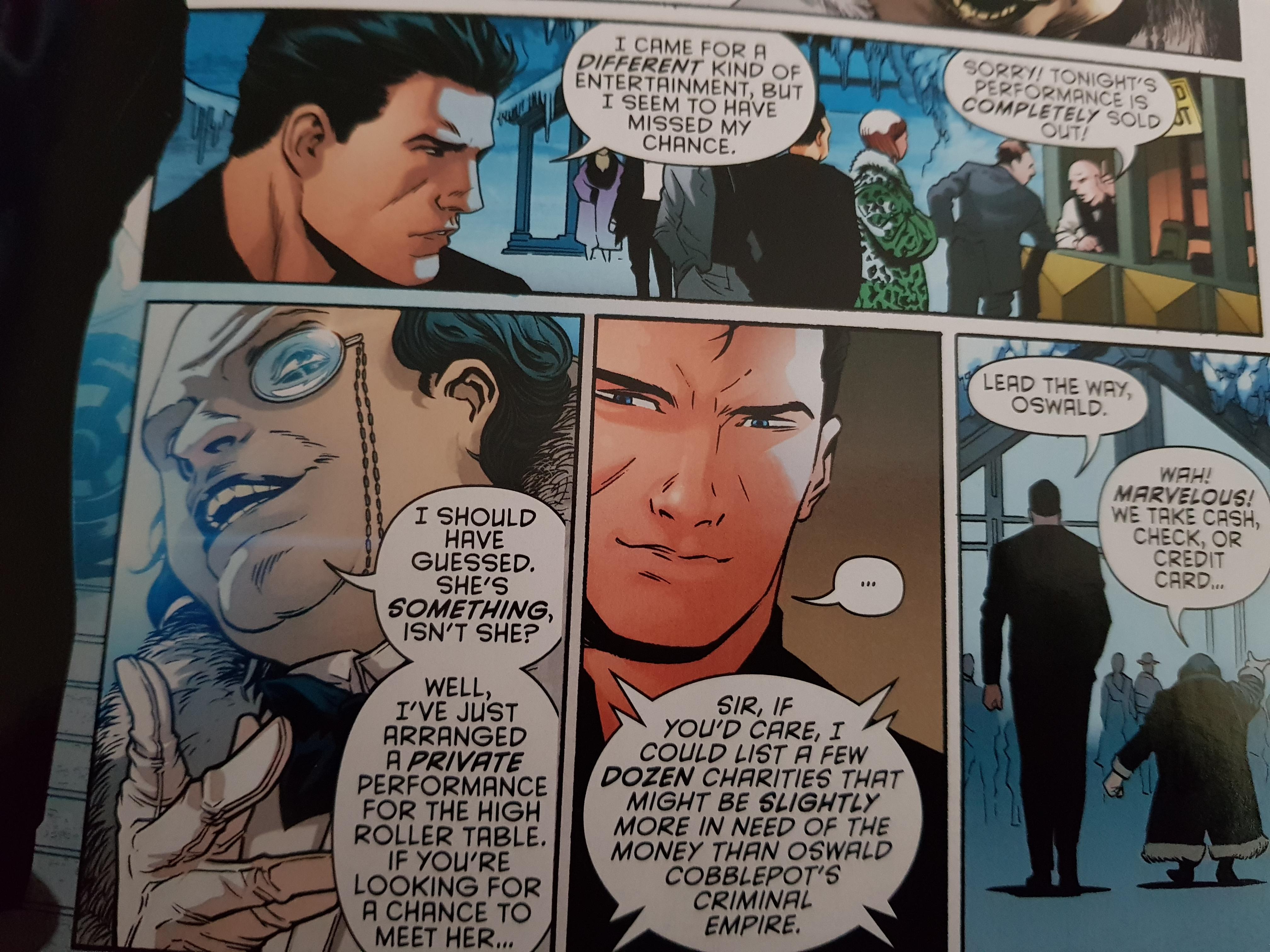 Discover more like Batman: No no. Alfred's got a point there Bruce ...