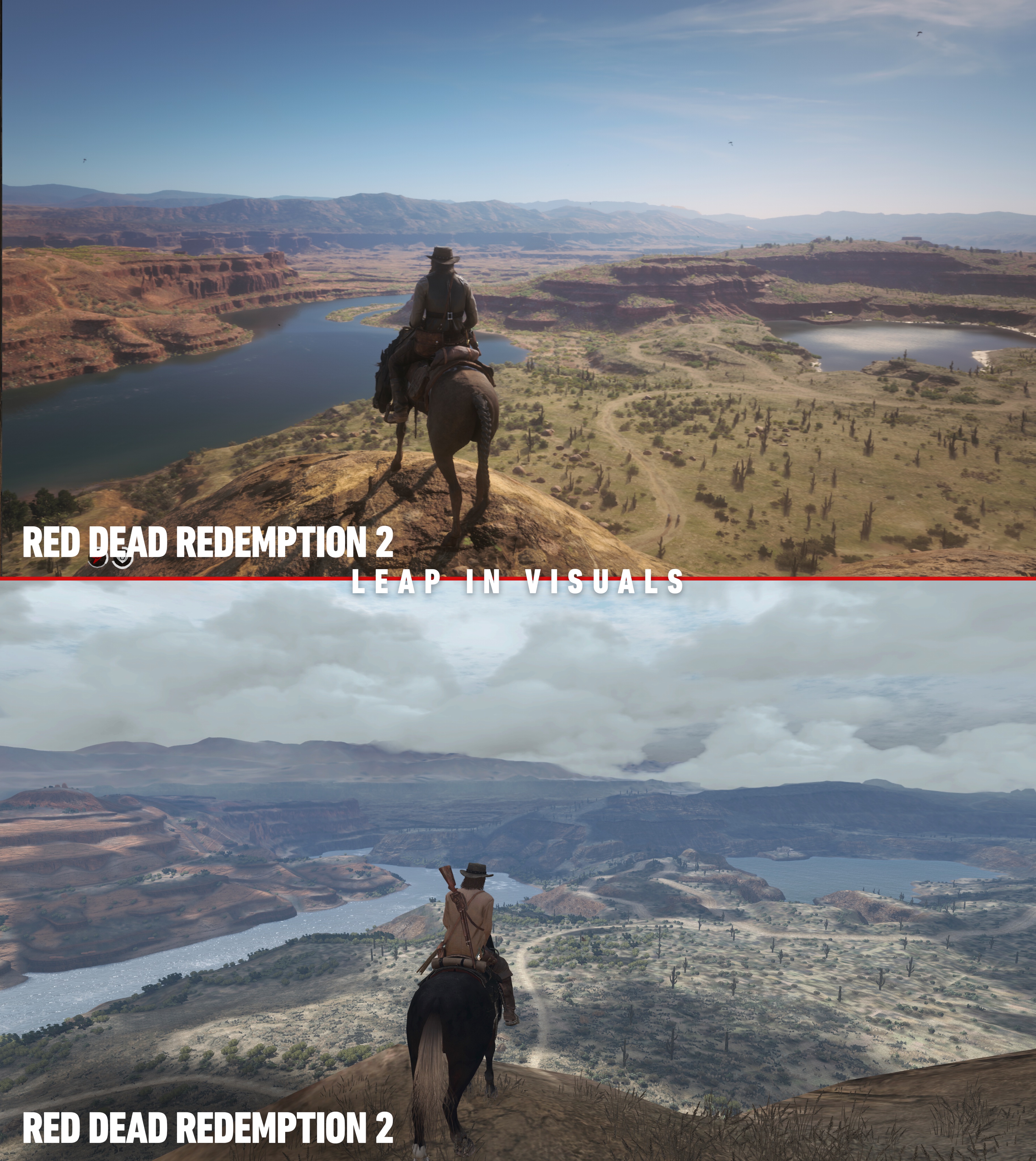 New Austin and West Elizabeth comparisons (RDR1 & RDR2): It's insane ...