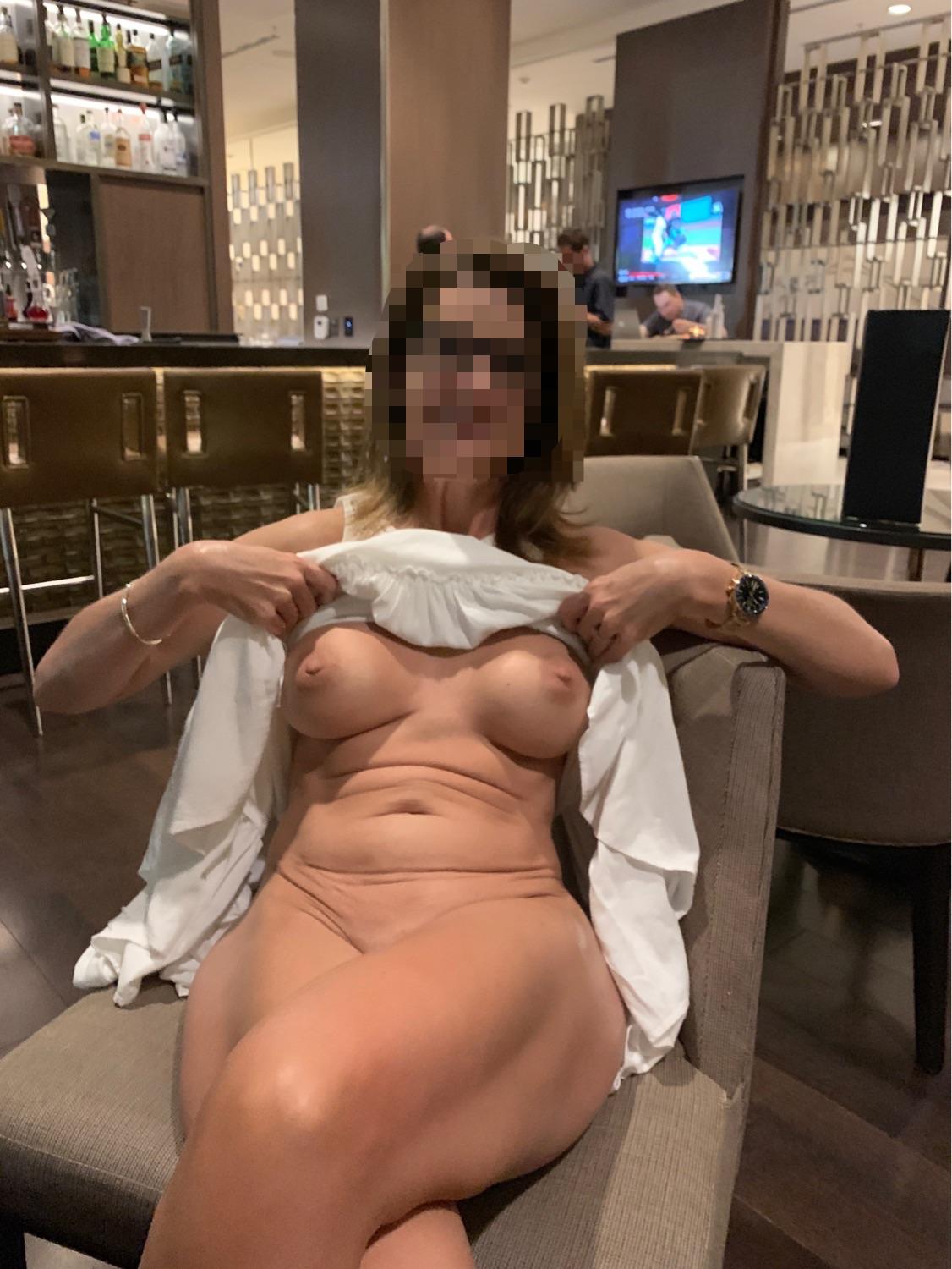 Gone wild at our favorite hotel bar