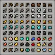 Some of the items from my 8x8 texture pack