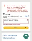 The numbers for this tracking seem off. Tracking won’t work. Seller has a receipt with the numbers but I’m convinced it’s an old tracking number. Can anyone give me some insight as to what the “W4” service is?