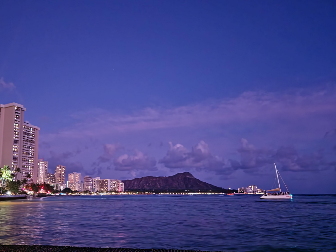 Diamond Head at Sunset