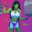 She-Hulk by theartmage