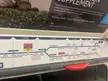 This London tube map that’s been stuck upside down.