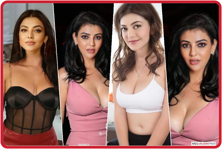 Indian Actress Kajal aggarwal Face Close Up Photos