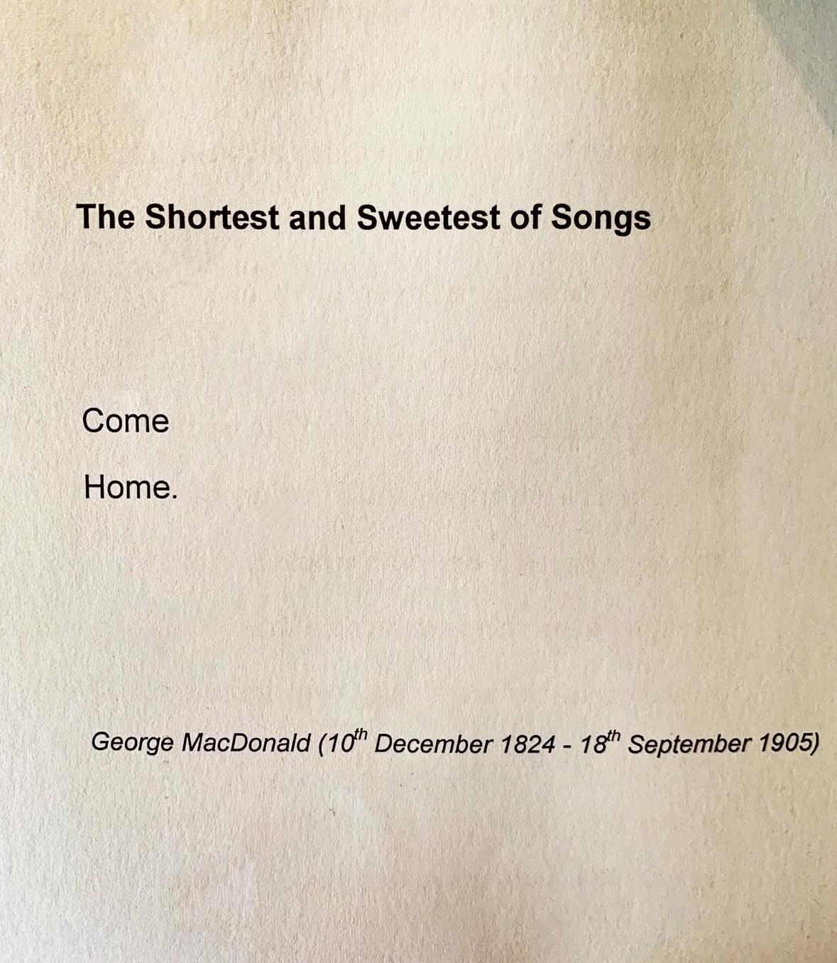 the-shortest-and-sweetest-of-songs-by-george-macdonald-poem-scrolller