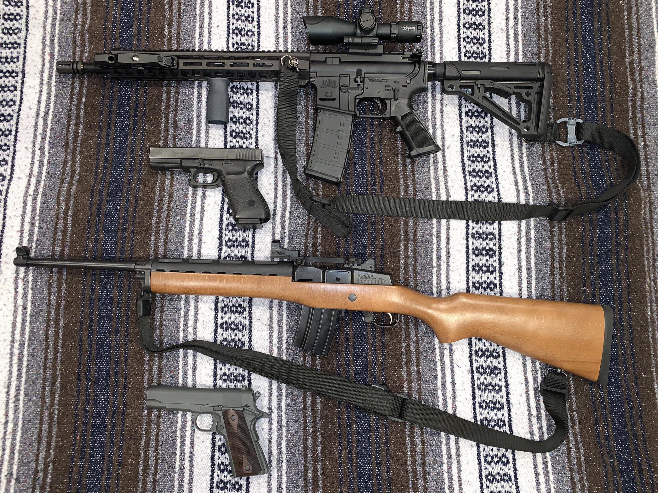 I like switching back and forth between tacticool and enjoying some modern-retro. Which combo you going with?