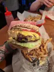 Double Cheeseburger from Anchored Inn in Brooklyn