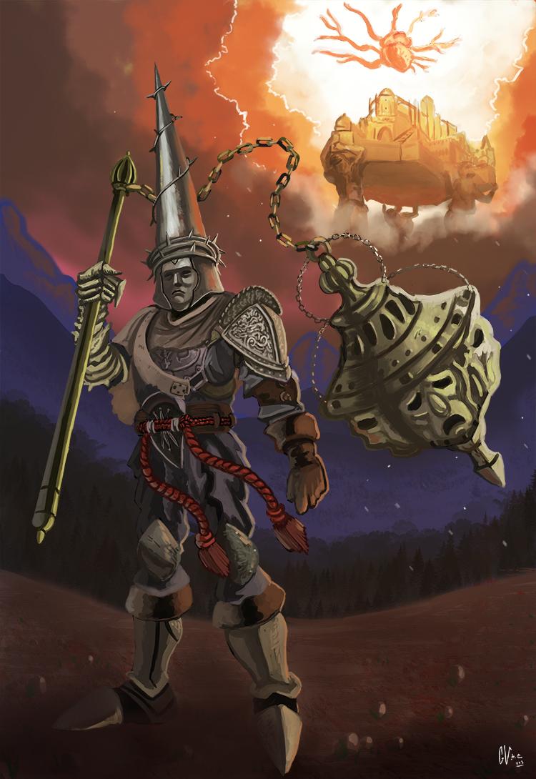 The penitent one fanart