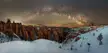 “Alien Hoodoos” Milky Way over Bryce Canyon