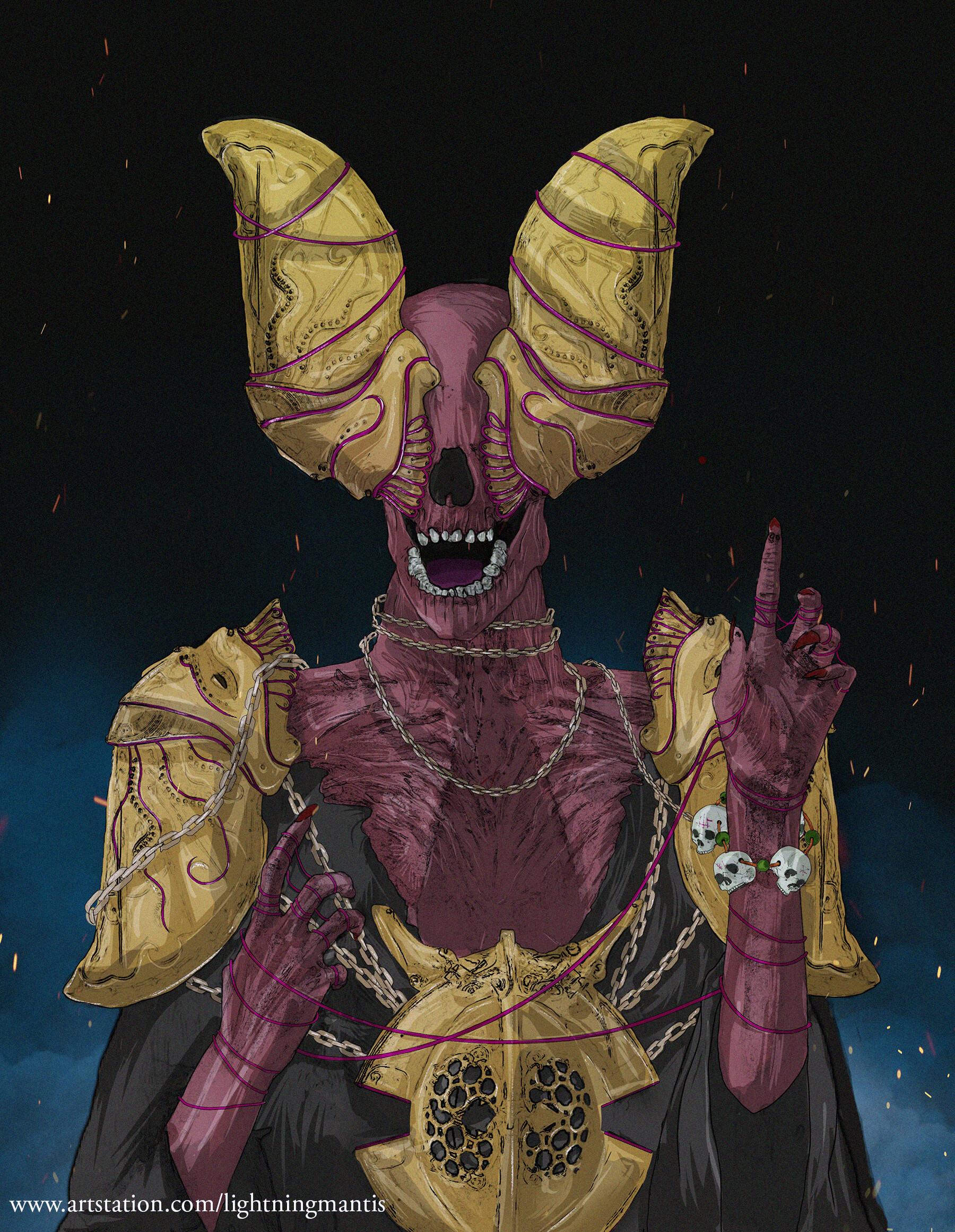 Myinn Necromancer by me Lightningmantis | Scrolller