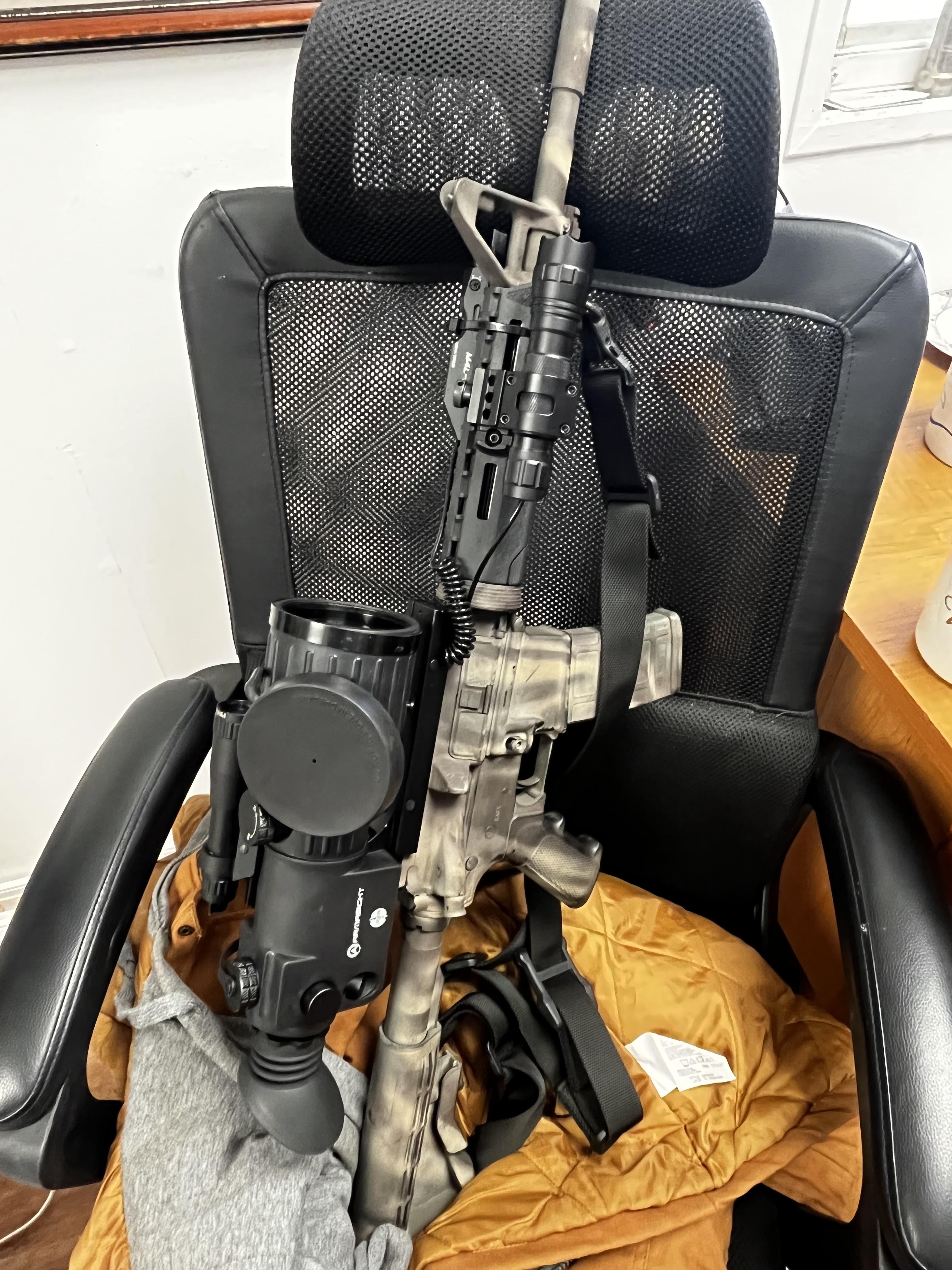 Cheap $700 night hunting setup