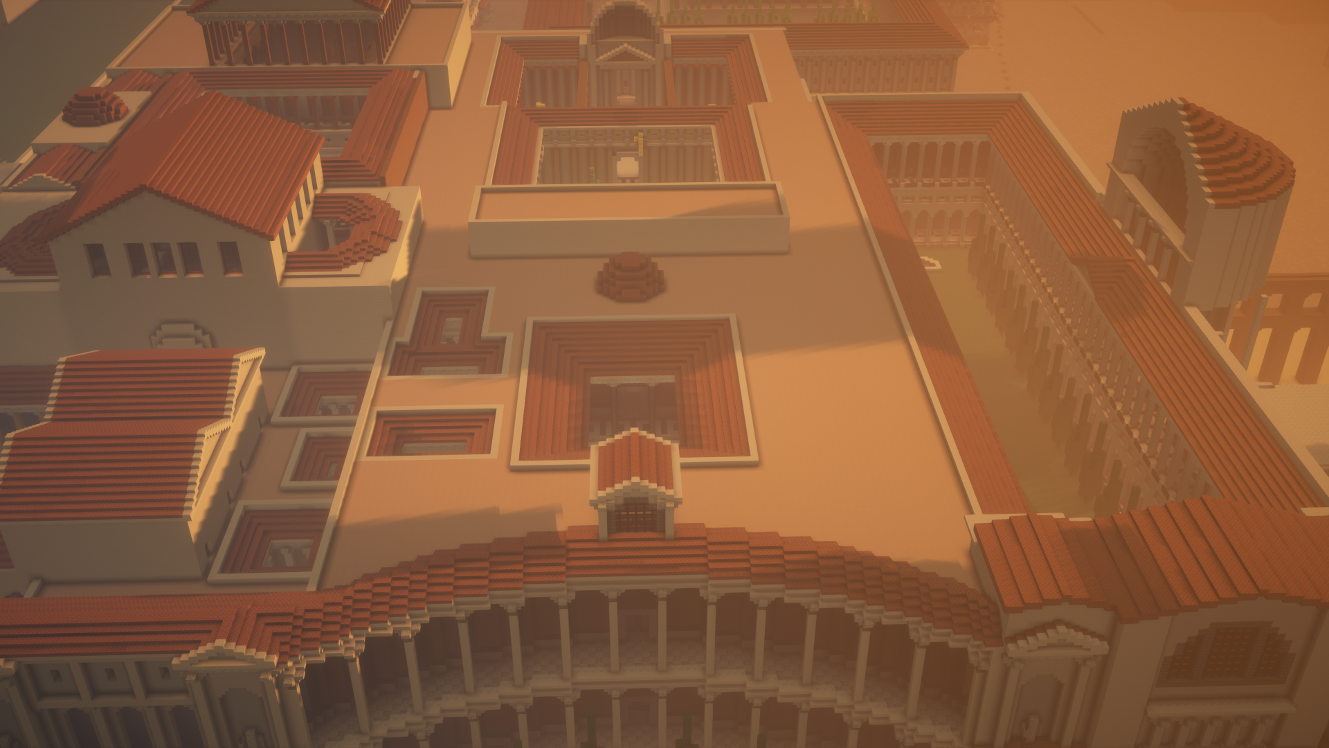 Ancient Rome reconstruction in Minecraft (watch video for better view ...