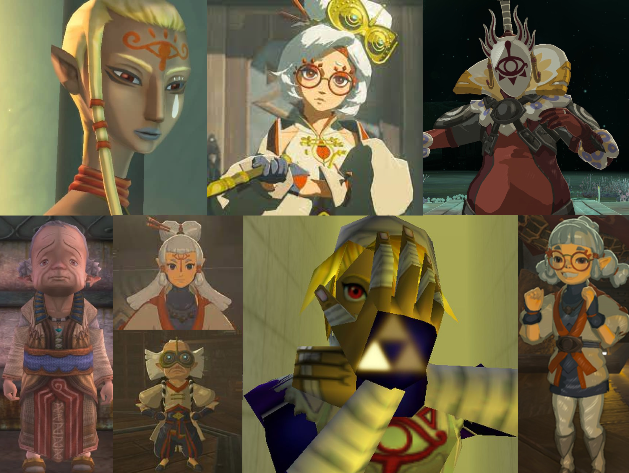 Discover more like Zelda: [ALL] The Sheikah. This tribe has (mostly ...