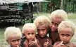 Melanesians are the only natural black blondes on the planet, and their pictures are breathtaking!