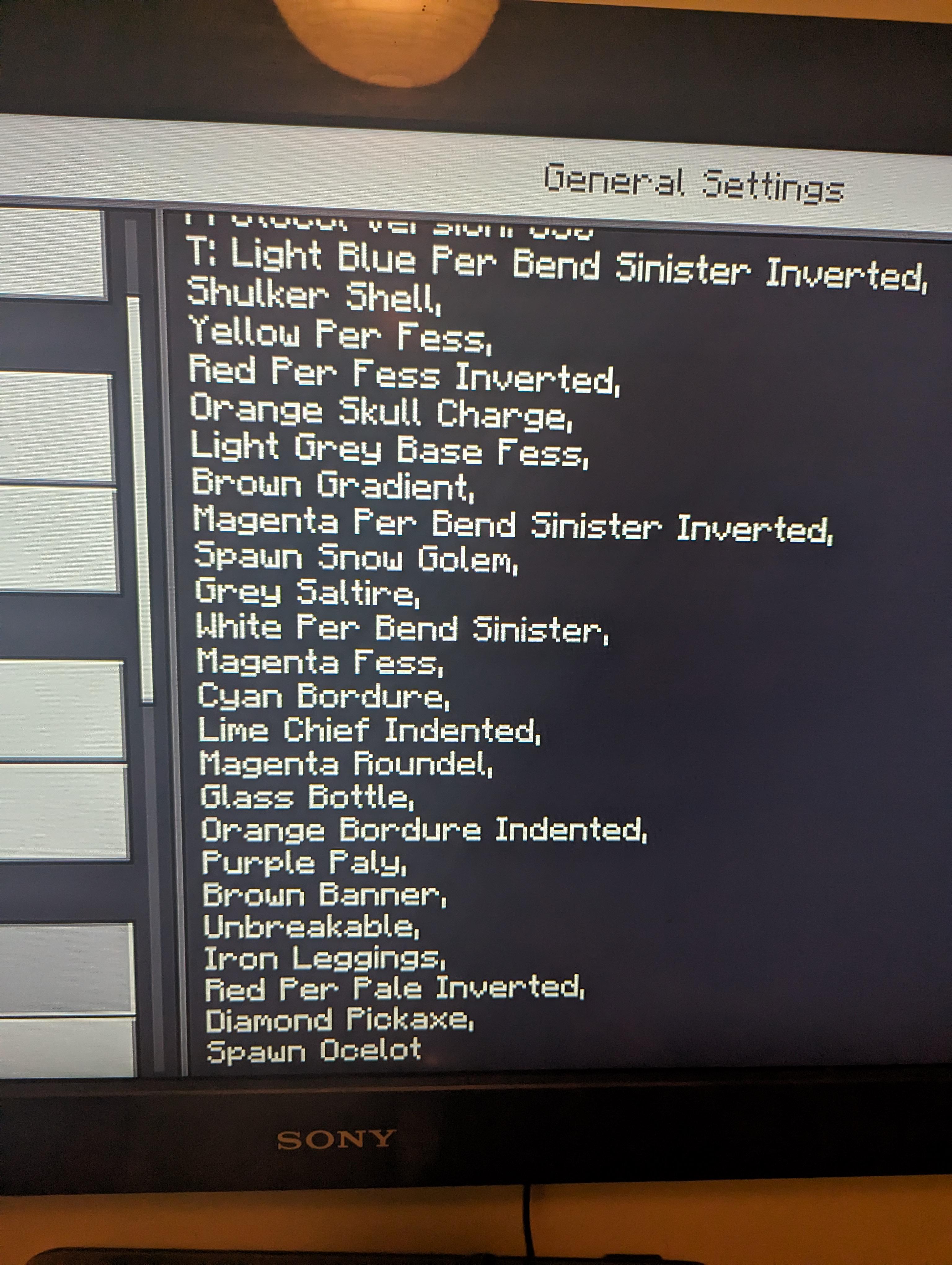 Scrolller Settings What's this? It's in the settings menu of a world - general | Scrolller
