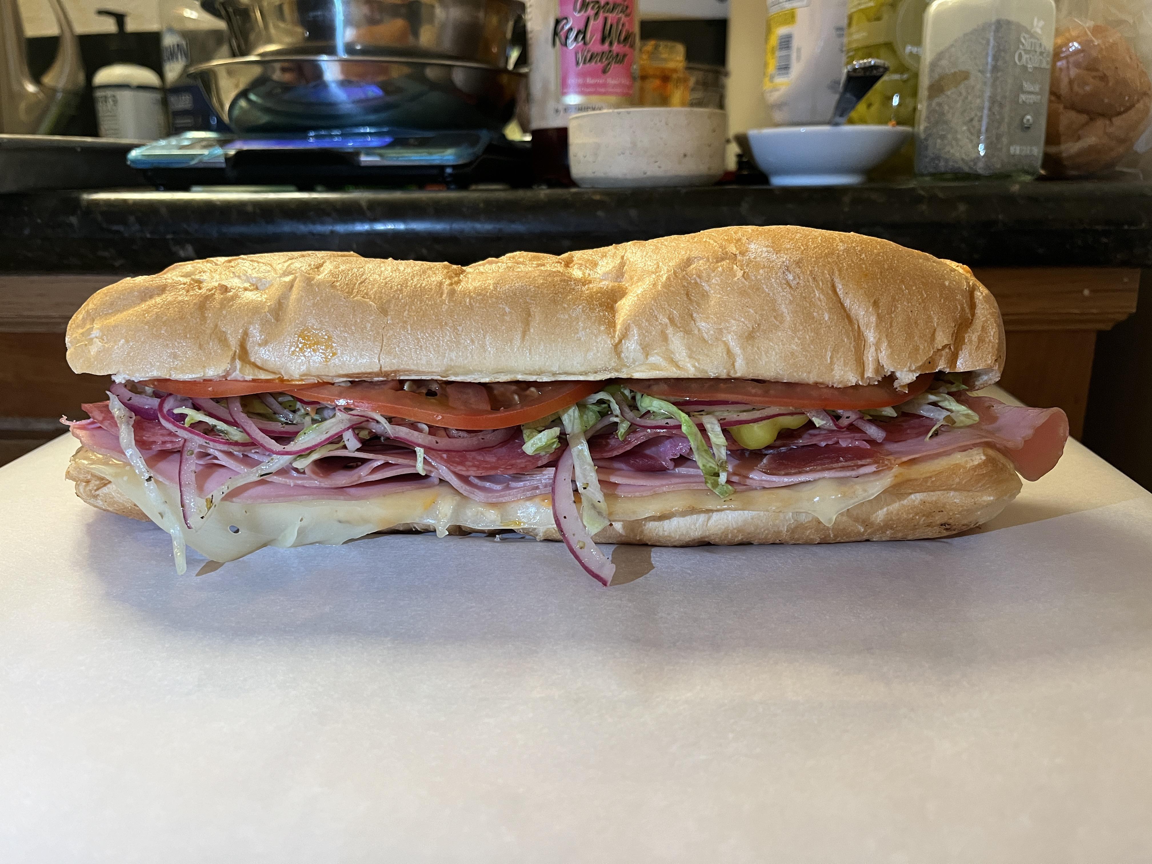[Homemade] Long Italian Sub | Scrolller