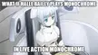 live action miss monochrome