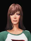 I made Felicity Usher from The Sims 2 (PS2, Gamecube) in The Sims 4