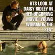 NEW BTS photo of Daisy as American swimmer Trudy Ederle in Disney's upcoming film Young Woman and the Sea. From Director Joachim Ronning.