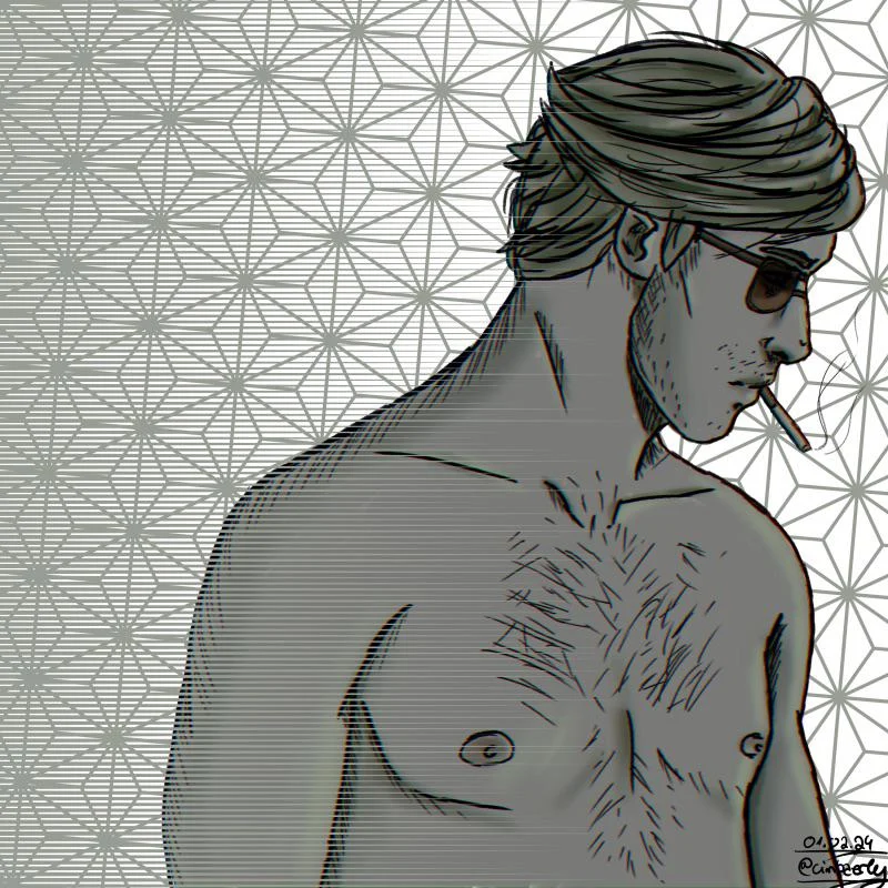 [COD] I got a new drawing tablet and so, I created shirtless Russell ...