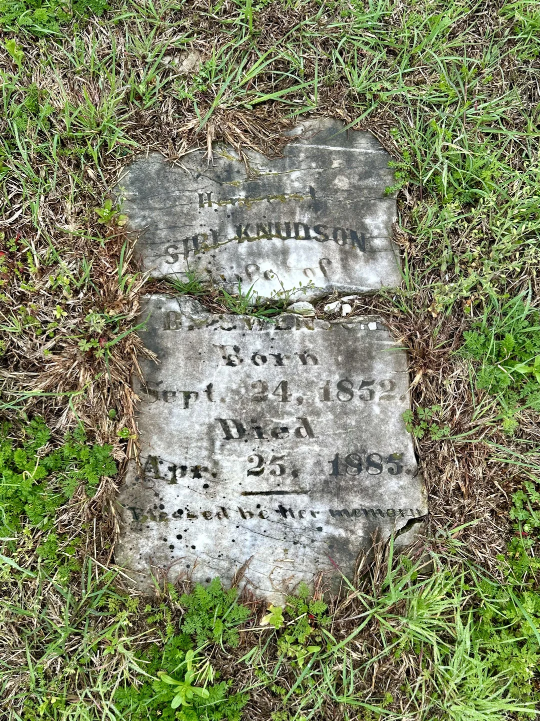 The First Burial in St. Olaf Church Cemetery | Scrolller