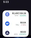 Coinbase widget bugged or is this a sign of things to come? 👀