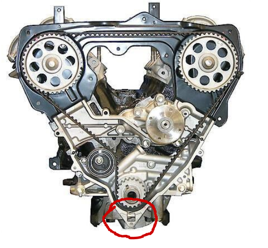 Lower timing cover problem on my '01