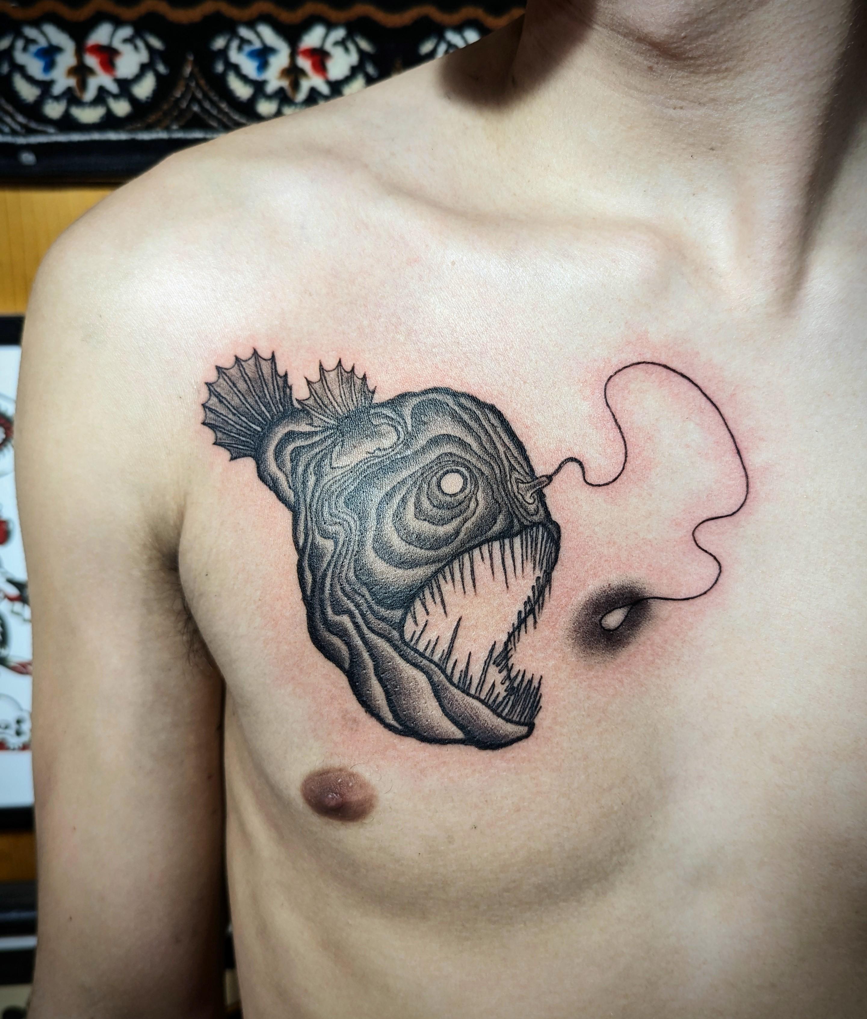 Angler Fish by Sebastian Roashe - Oxford, UK. 