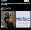 First a major account is posting it. Drake now has the highest grossing rap tour ever. 320 mil, 1.3 mil tix, 80 shows