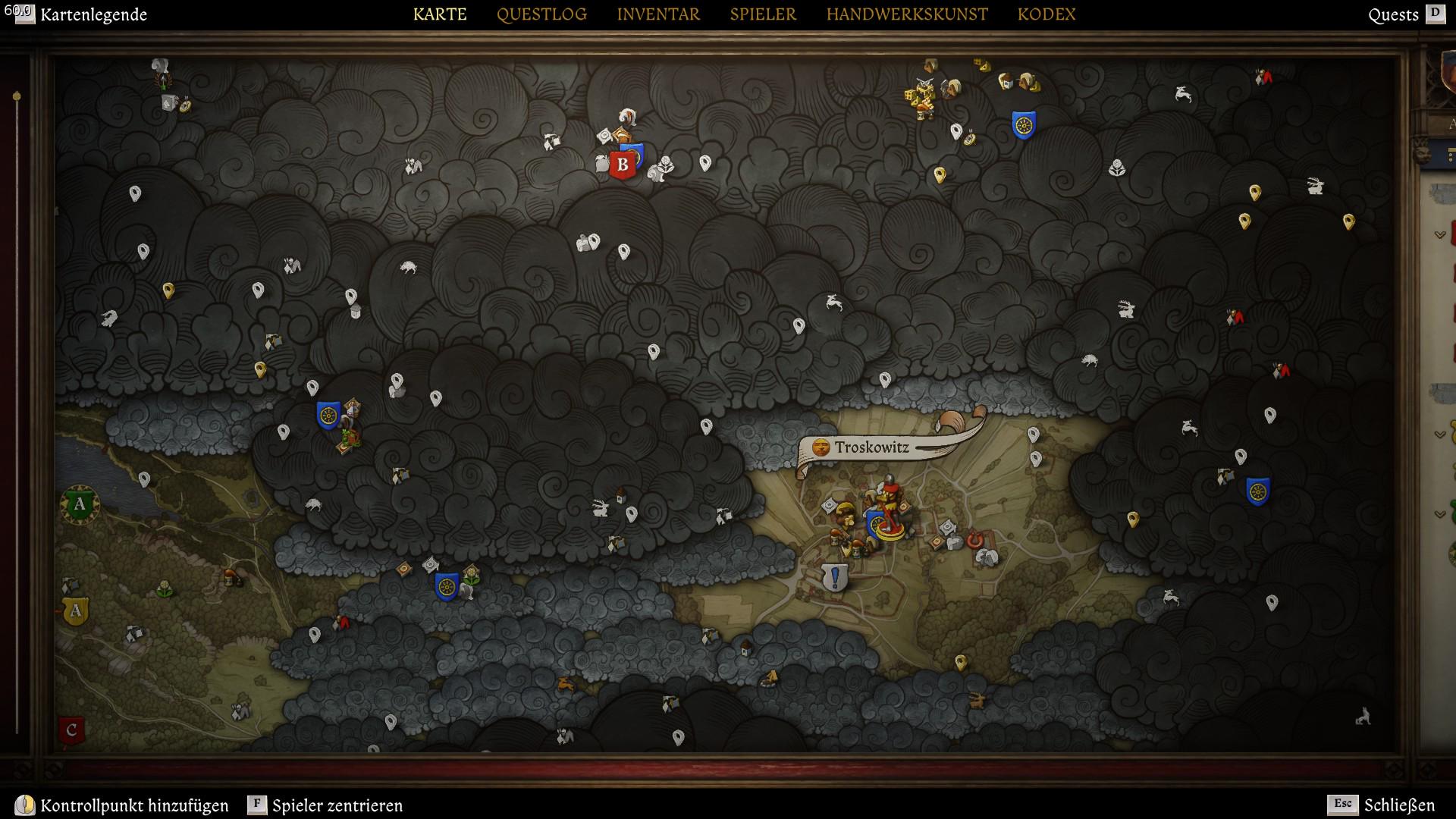 [KCD2] just started a second playthrough. But why is my map already ...