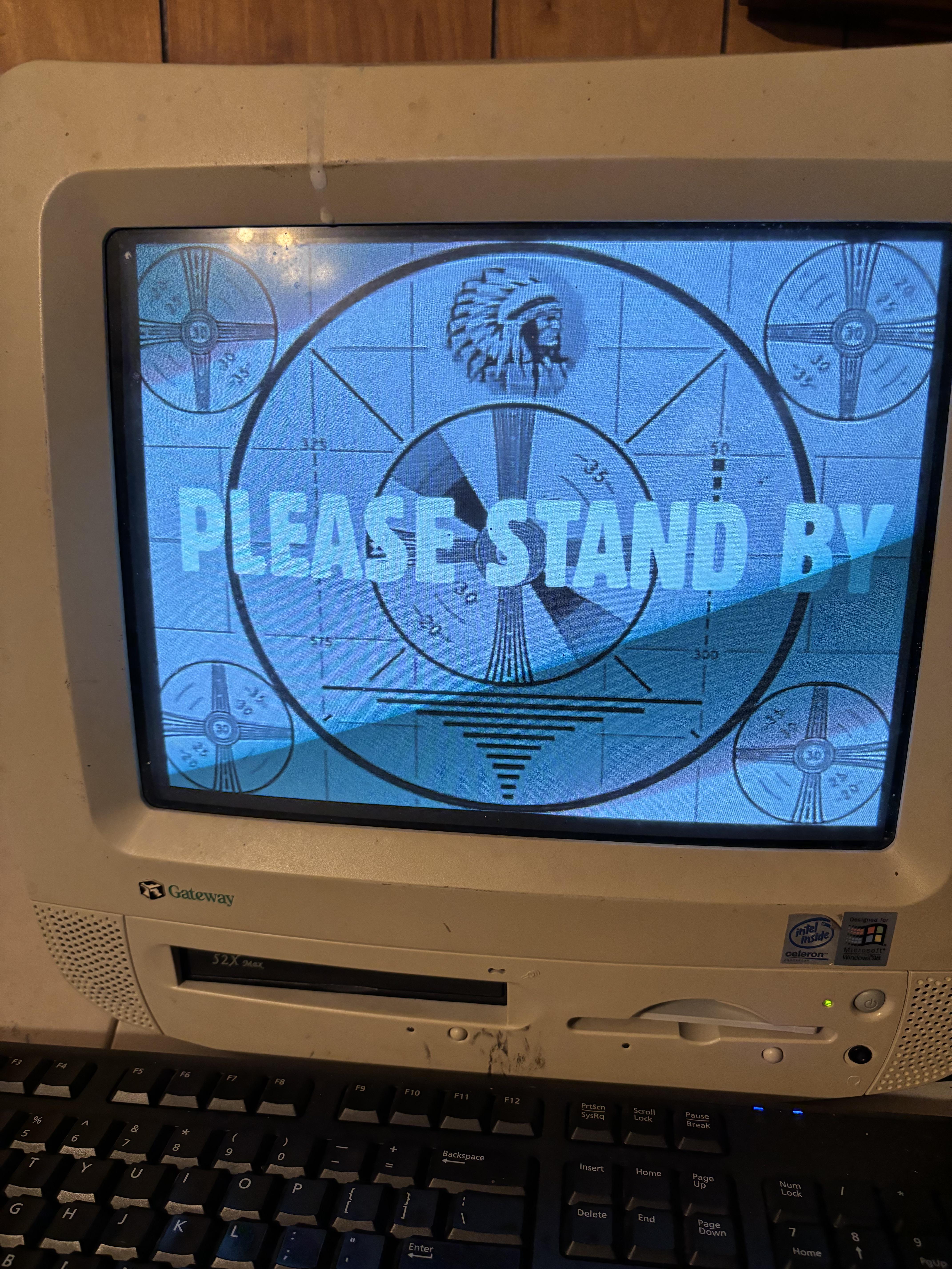 Fallout on a CRT computer (1999 Gateway Astro) just feels more ...