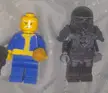Made some custom fallout minifigs!