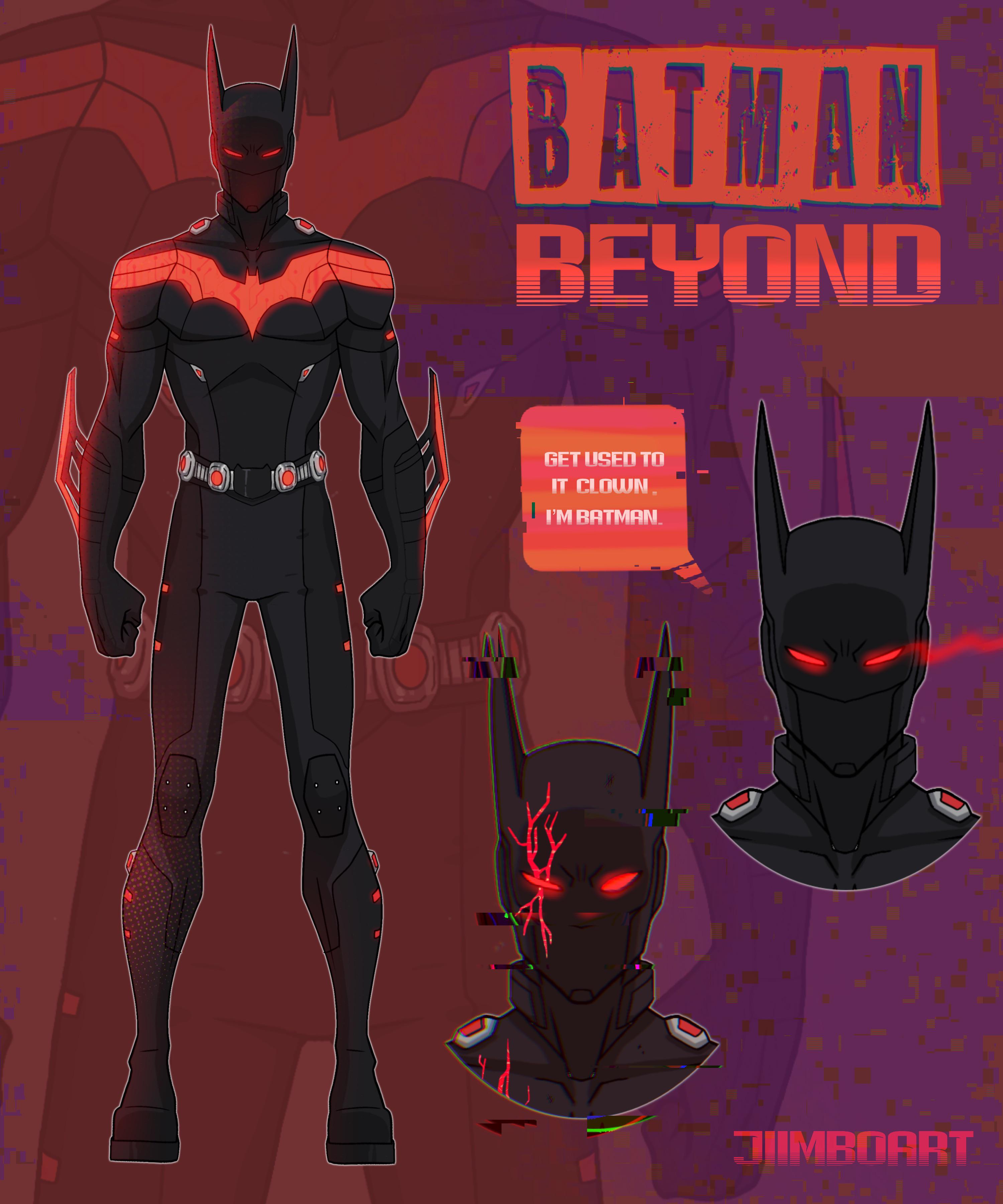Batman Beyond Character Design Concept By [jiimboart] | Scrolller