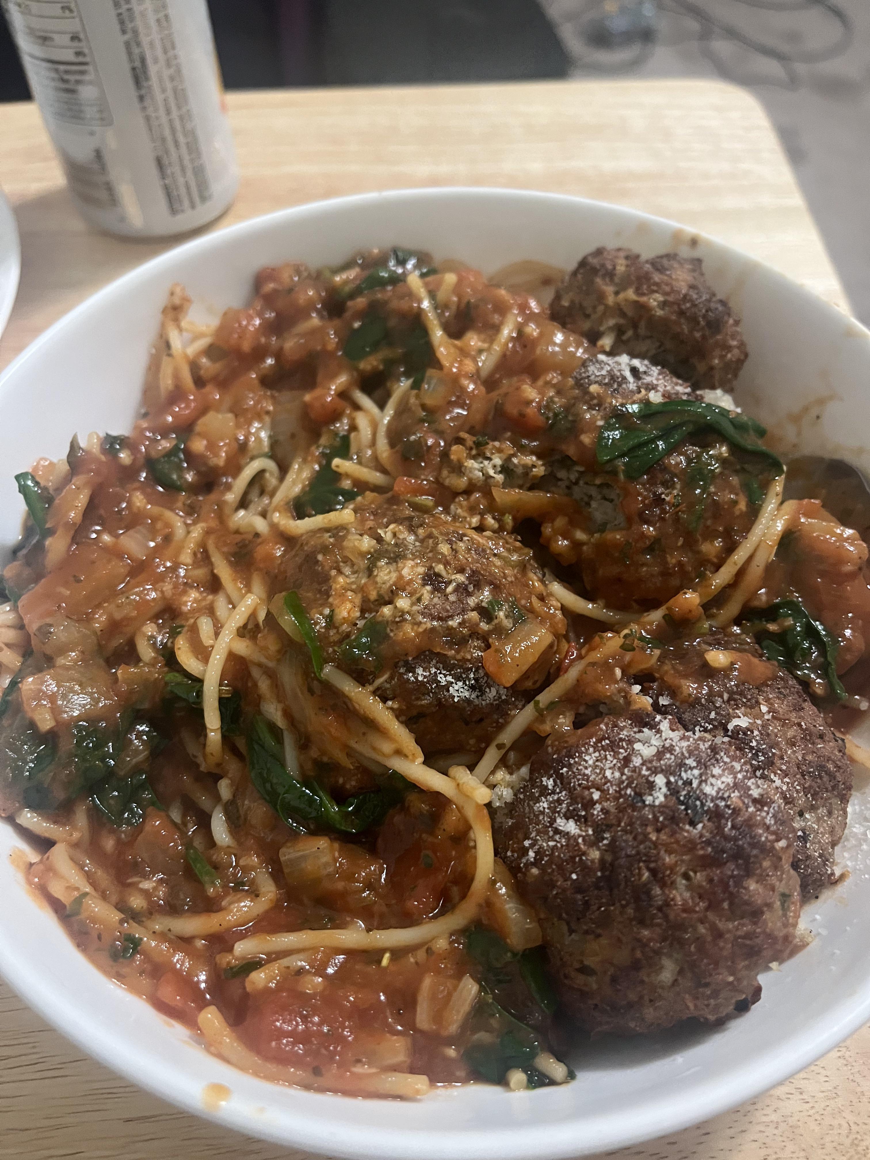 What are your thoughts on Turkey meatballs with spaghetti?