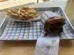 Heard Super duper burger tasted and looked great but it was ok. Meat was juicy didn’t have much flavor. And like $25 lol