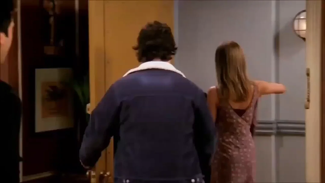 Friends scene with only Ricky Gervais laughing in the audience | Scrolller