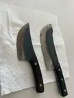 How to clean the rust off these knives?