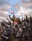 Battle of Castillon by Ugo Pinson.
