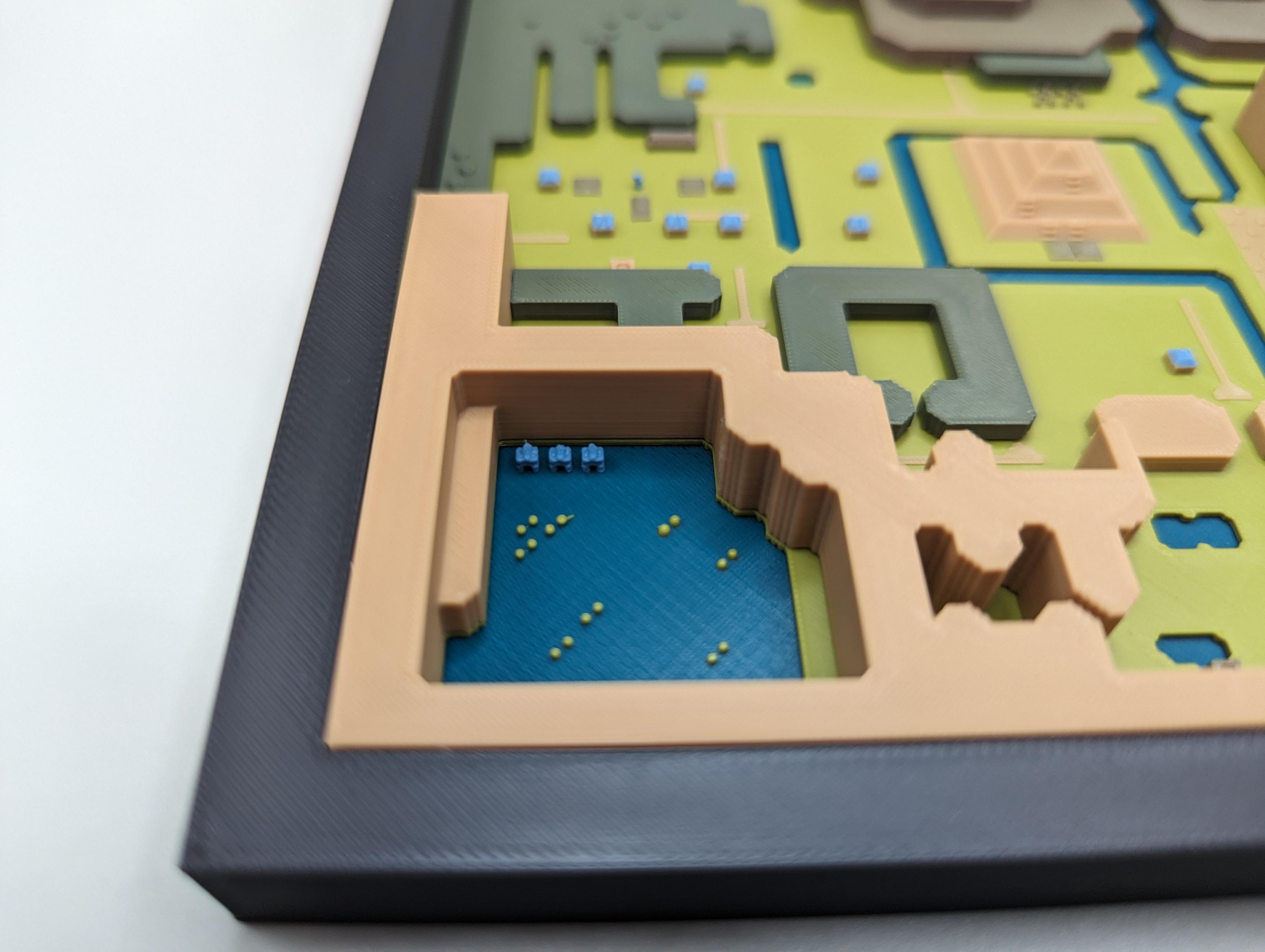 [ALttP][OC] 3D printed Dark World map | Scrolller