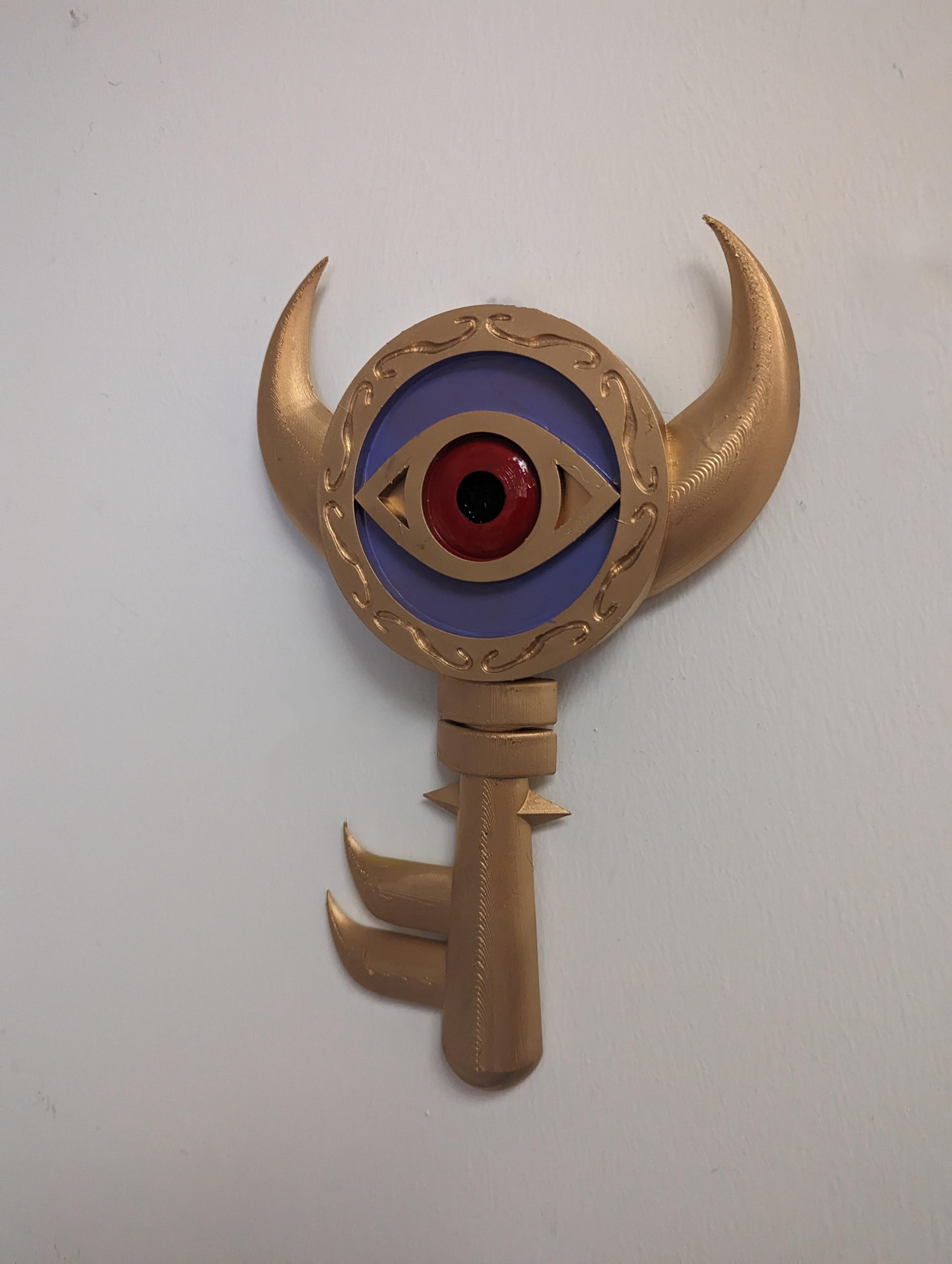 [WW] I made a giant Boss key for my wall 🗝️