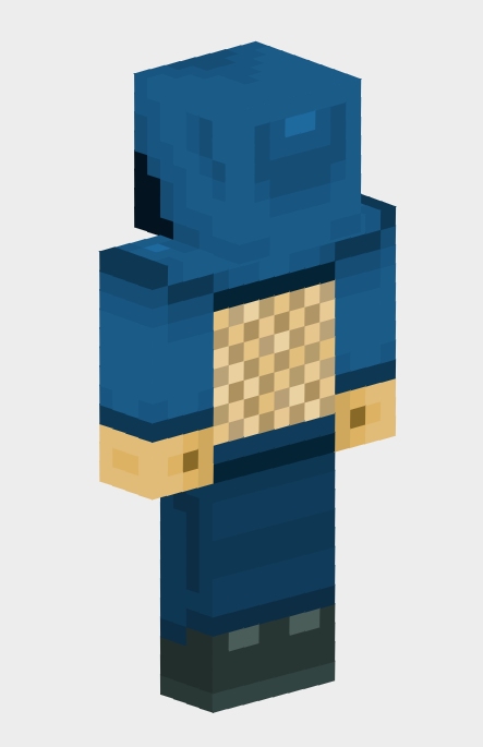 I made a skin based on the one minifigure from a Lego Set: The Ender ...