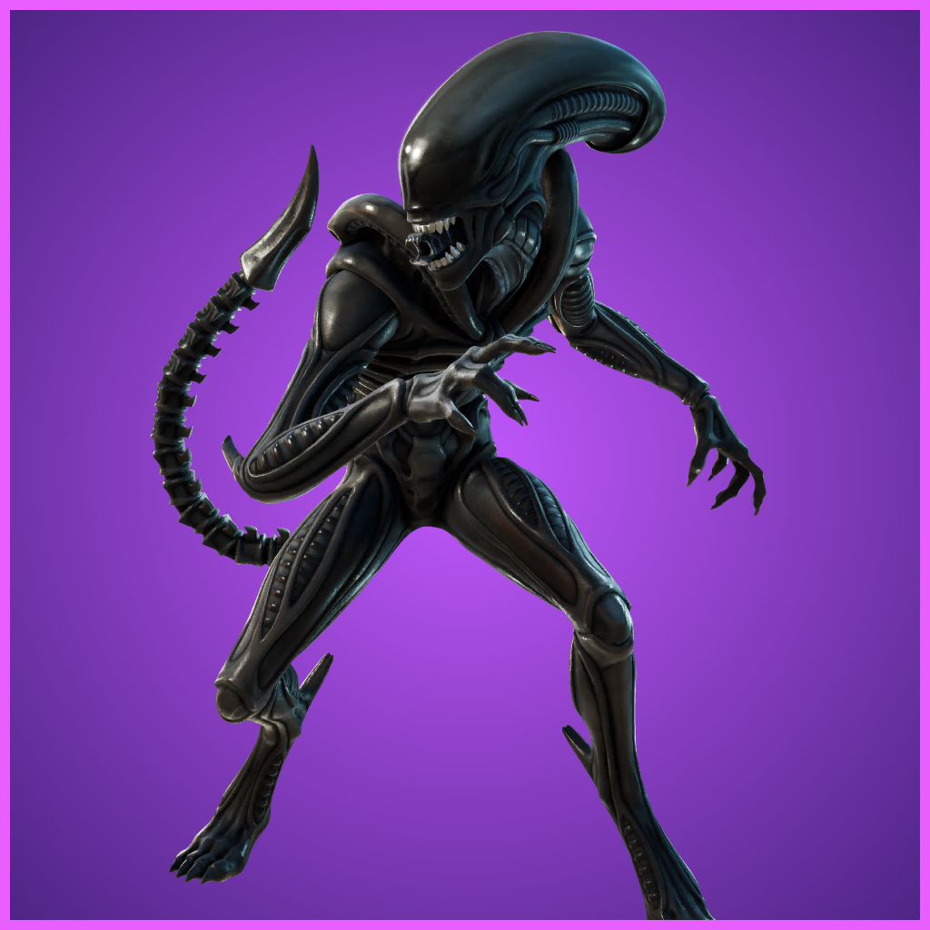 NRG as a Xenomorph alien and robotic figure character design variations for Ben 10 fan art