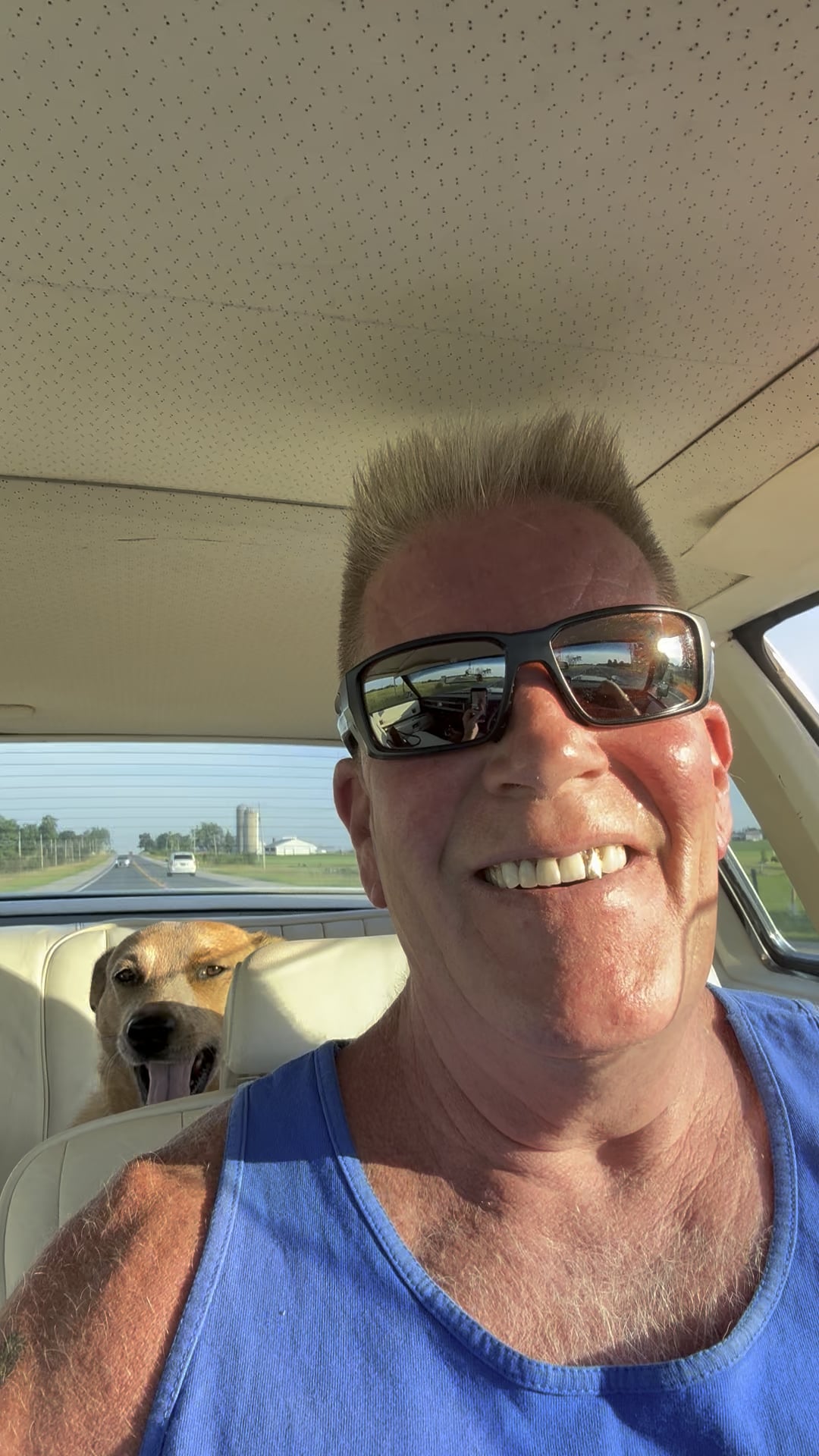 Something Happens to Me Every Time I’m in my Old Cadillac. I Get a Sh*t Eatin’ Grin on My Face, right on…