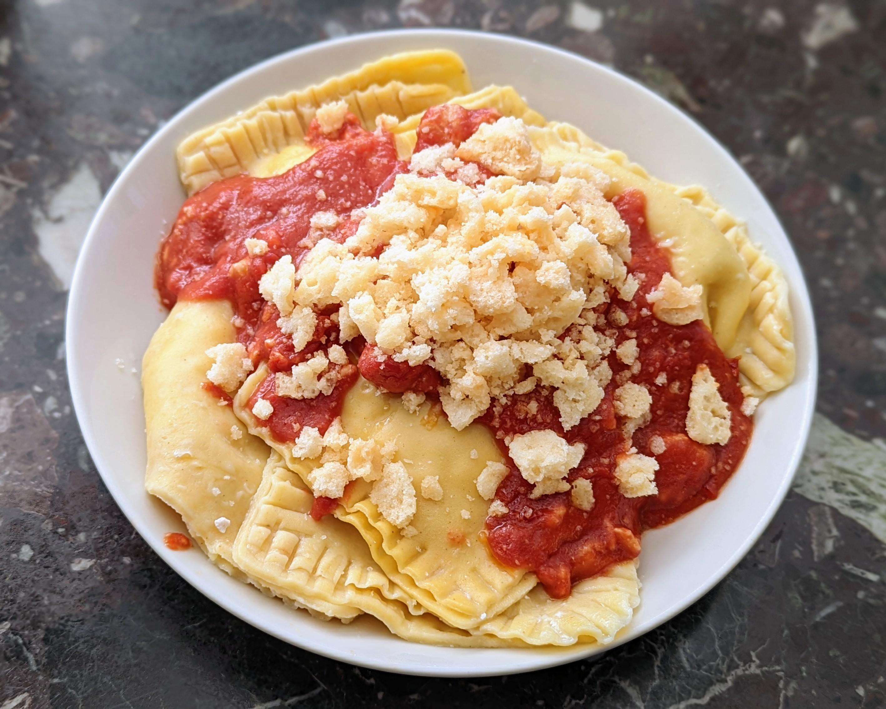 [Homemade] Turkey Ravioli | Scrolller