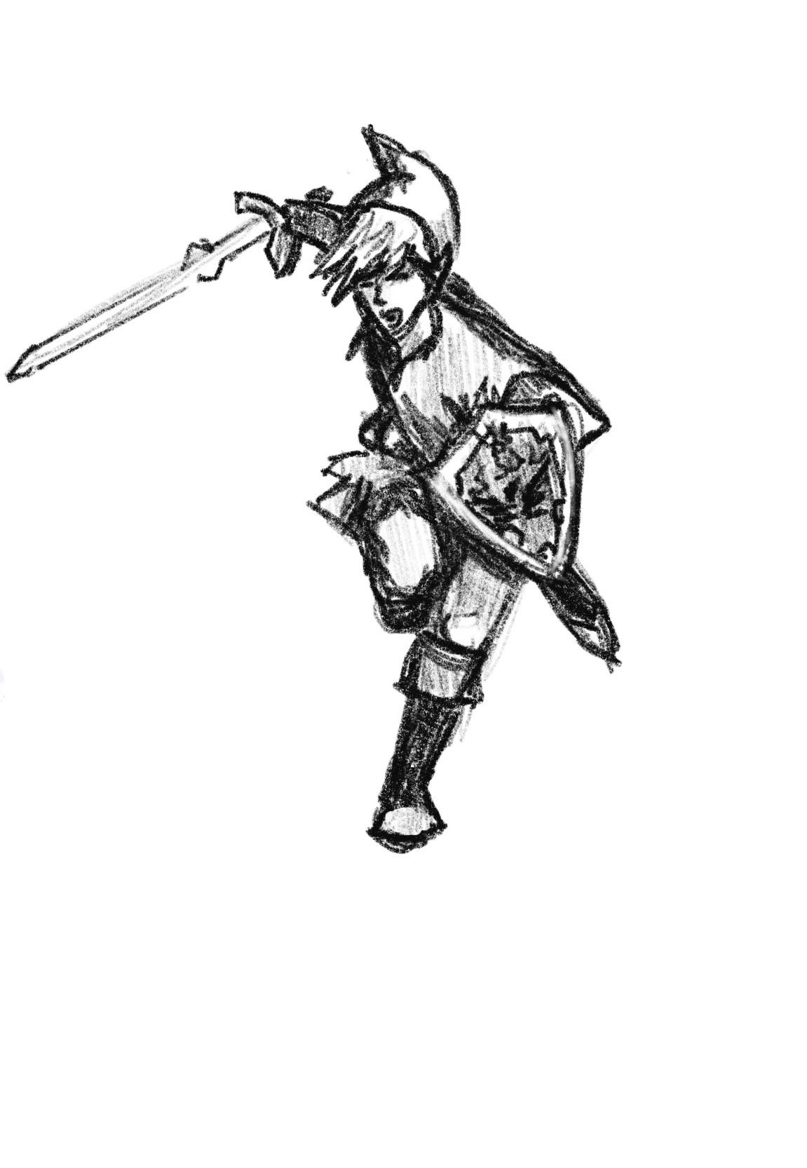 [ToTK] Tried to draw Link for my son since he finally beat Tears of the Kingdom