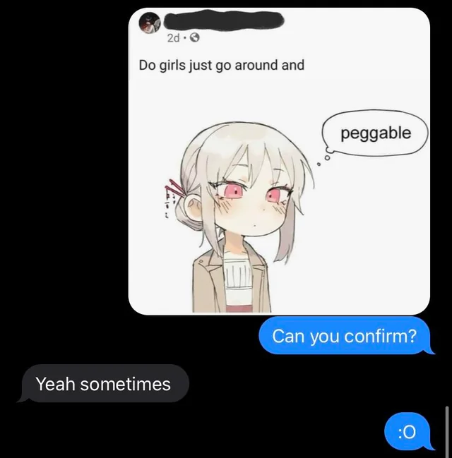 I asked the only straight girl I know