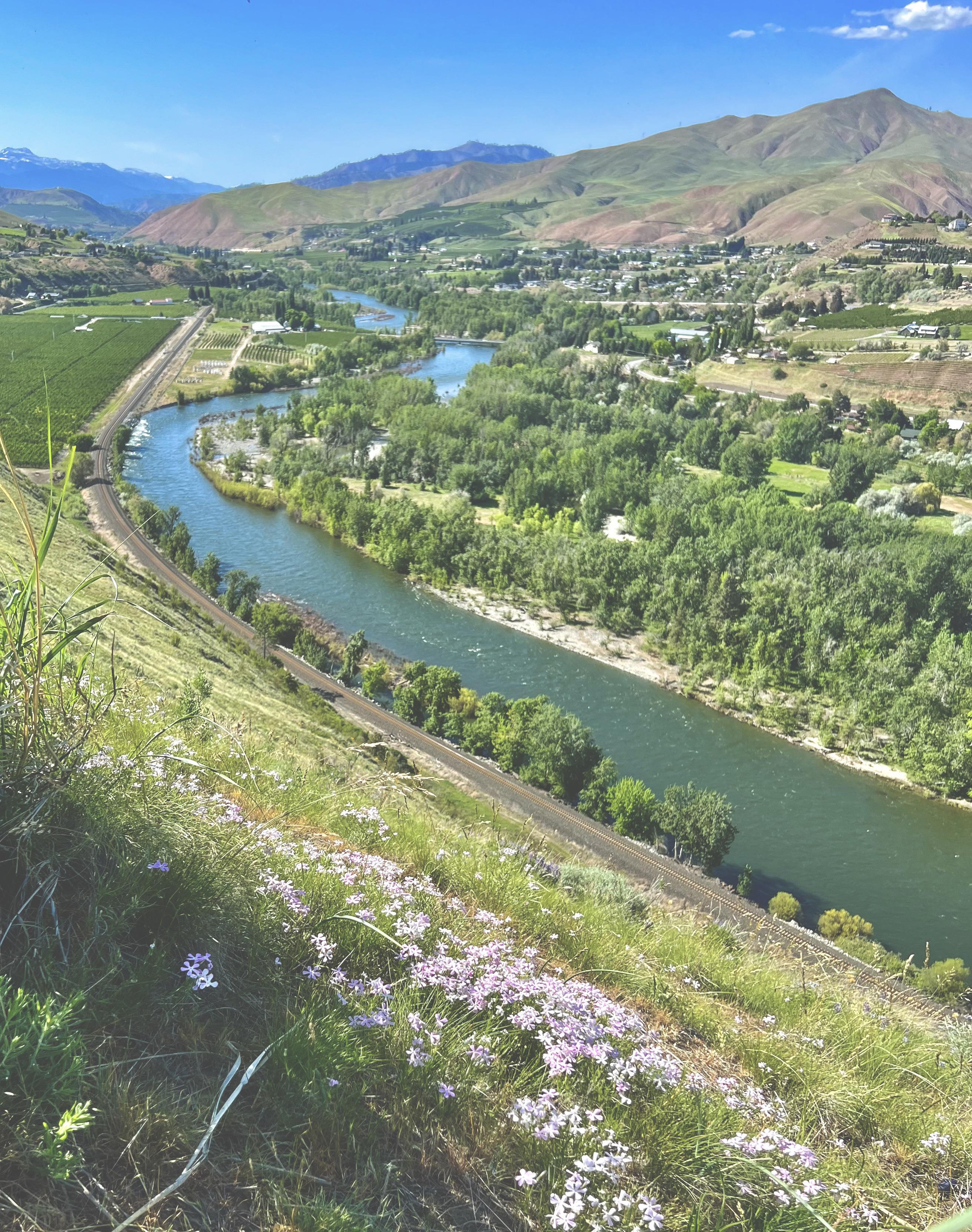Wenatchee river, Washington [OC]